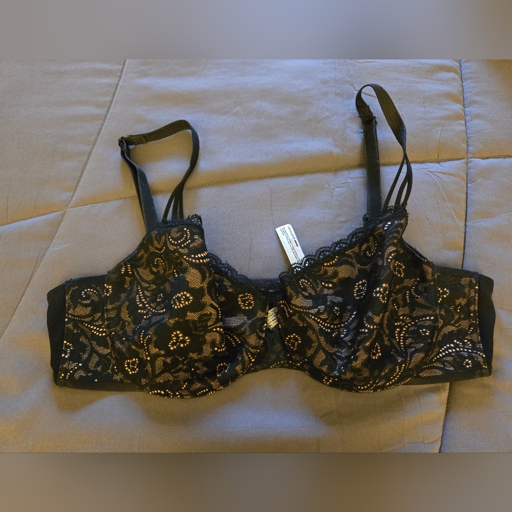 Soma Black Lace Bra
